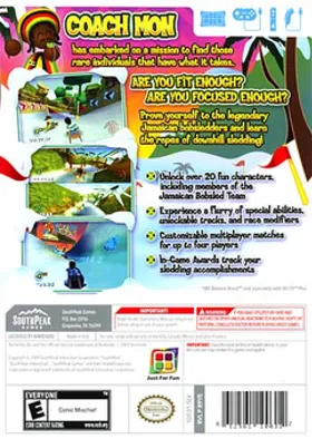 Sled Shred box cover back